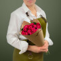 11 малиновых роз — вид 3